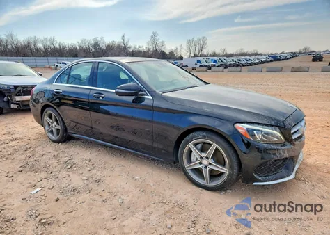 2017 Mercedes-Benz C 300 4Matic from USA, damaged, VIN 55SWF4KB1HU197903